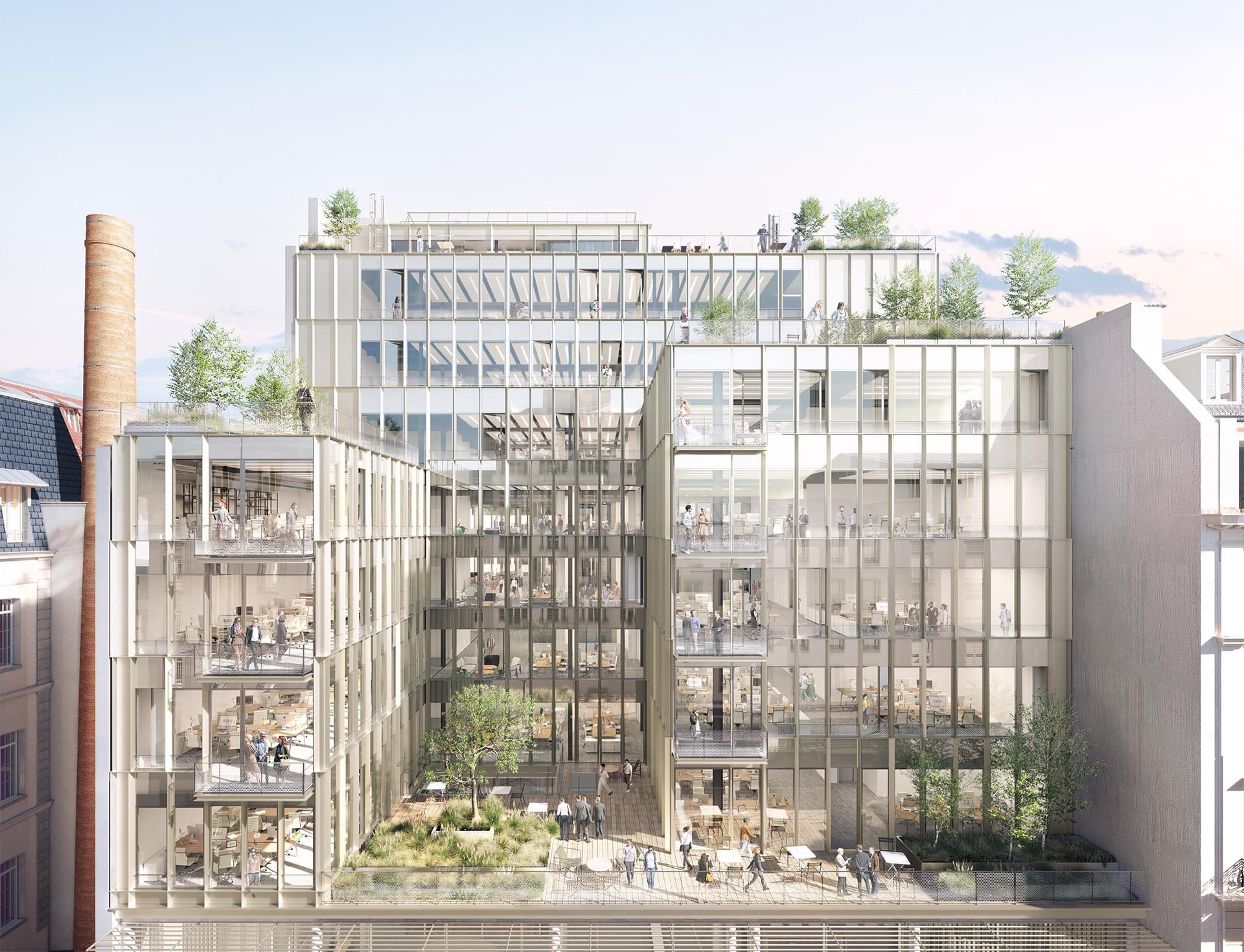 Contactez-nous pour découvrir les bureaux disponibles dans SOLAIR à Paris 17e.